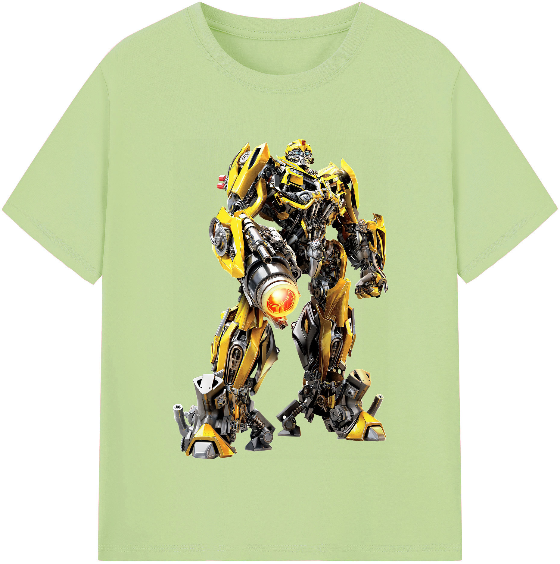 （画像用） Transformers トランスフォーマー 綿100％半袖Tシャツ（フロントプリント）